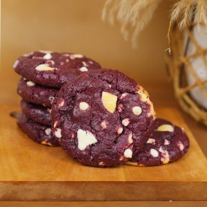 Red Velvet White Chocolate Soft Cookies