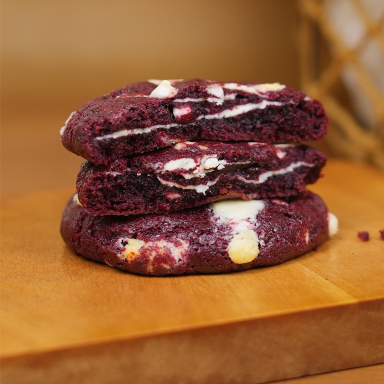 Red Velvet White Chocolate Soft Cookies - Image 6