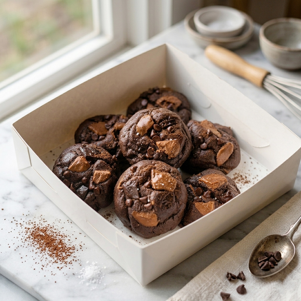 Triple Chocolate Soft Cookies - Image 4