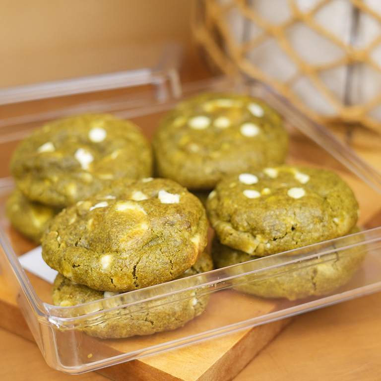 Matcha White Chocolate Soft Cookies - Image 4