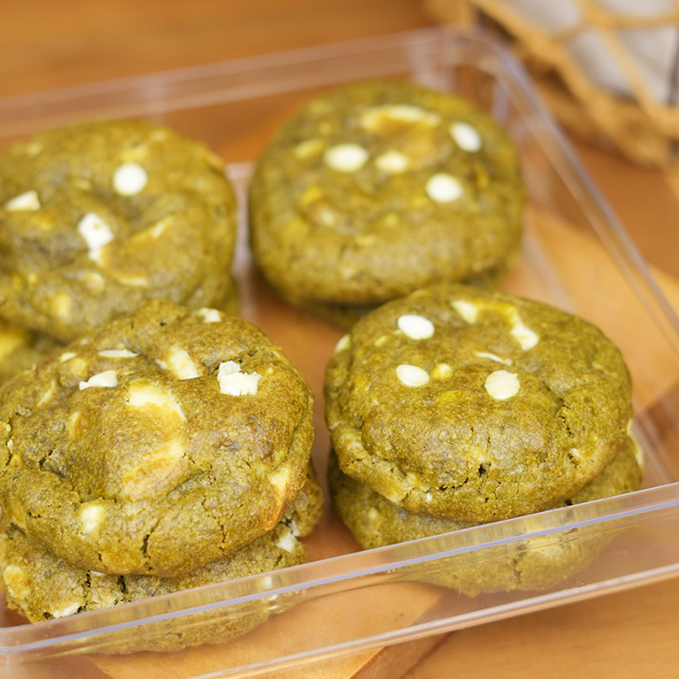 Matcha White Chocolate Soft Cookies - Image 5