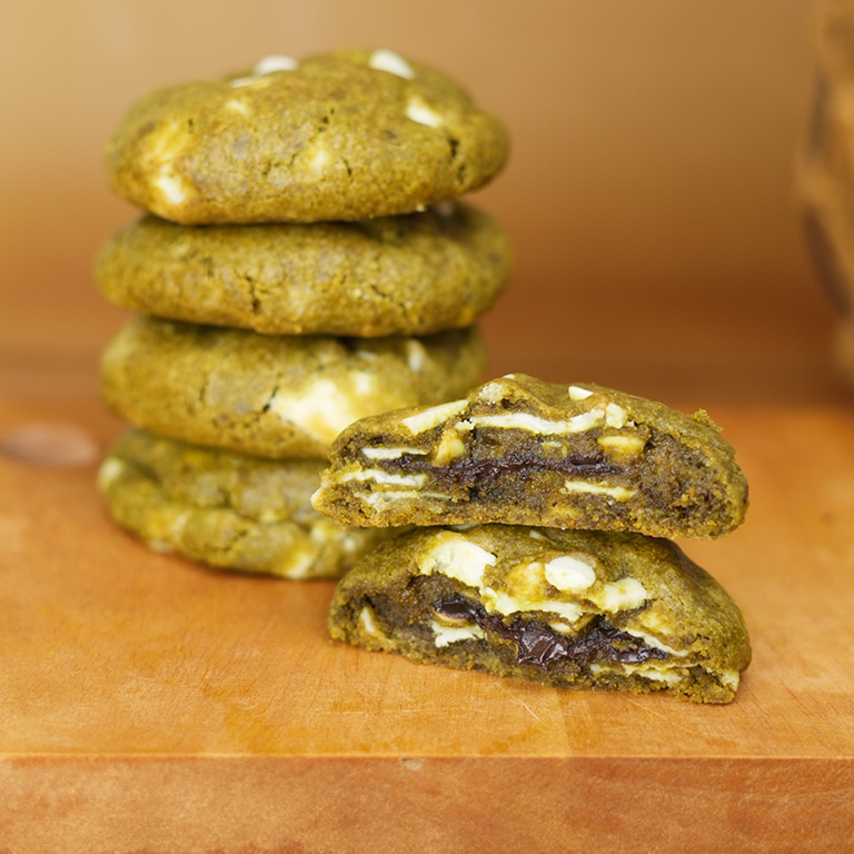 Matcha White Chocolate Soft Cookies - Image 2