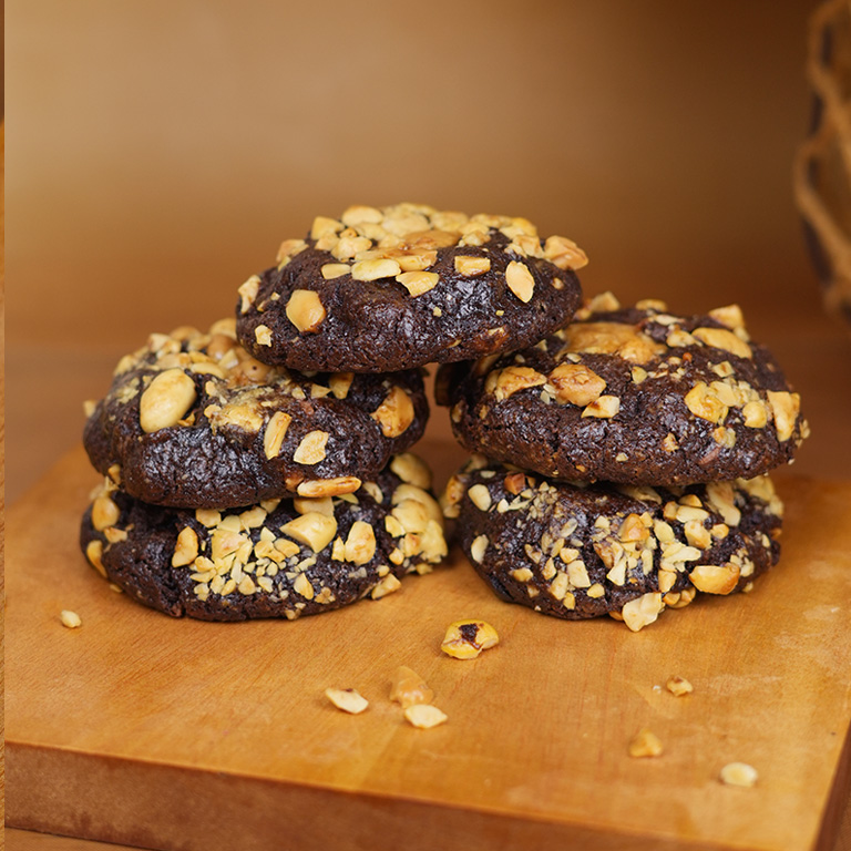 Chocolate Peanut Butter Soft Cookies - Image 6