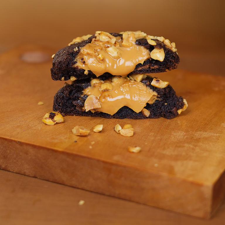Chocolate Peanut Butter Soft Cookies - Image 3